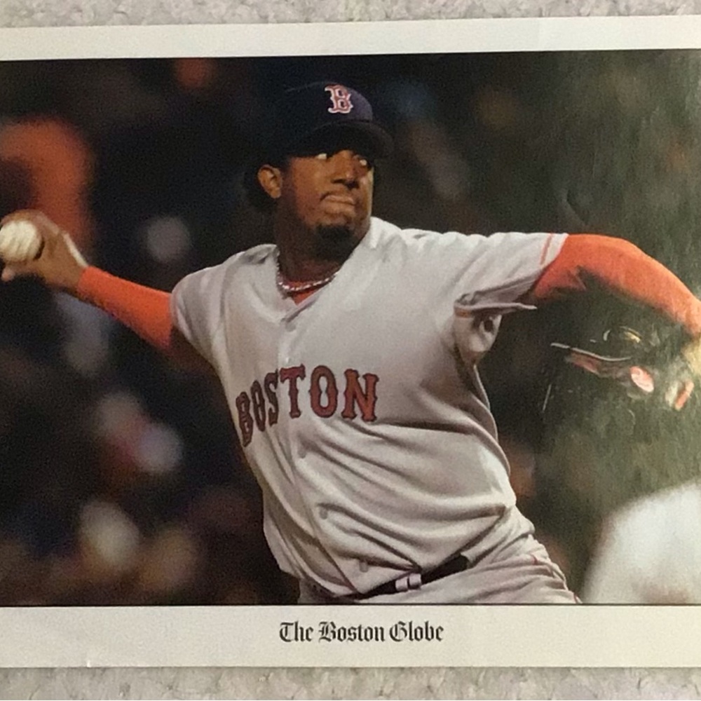 Boston Globe insert MLB Pictures, Martinez, Shilling, 2004 World Champs - Picture 4 of 6